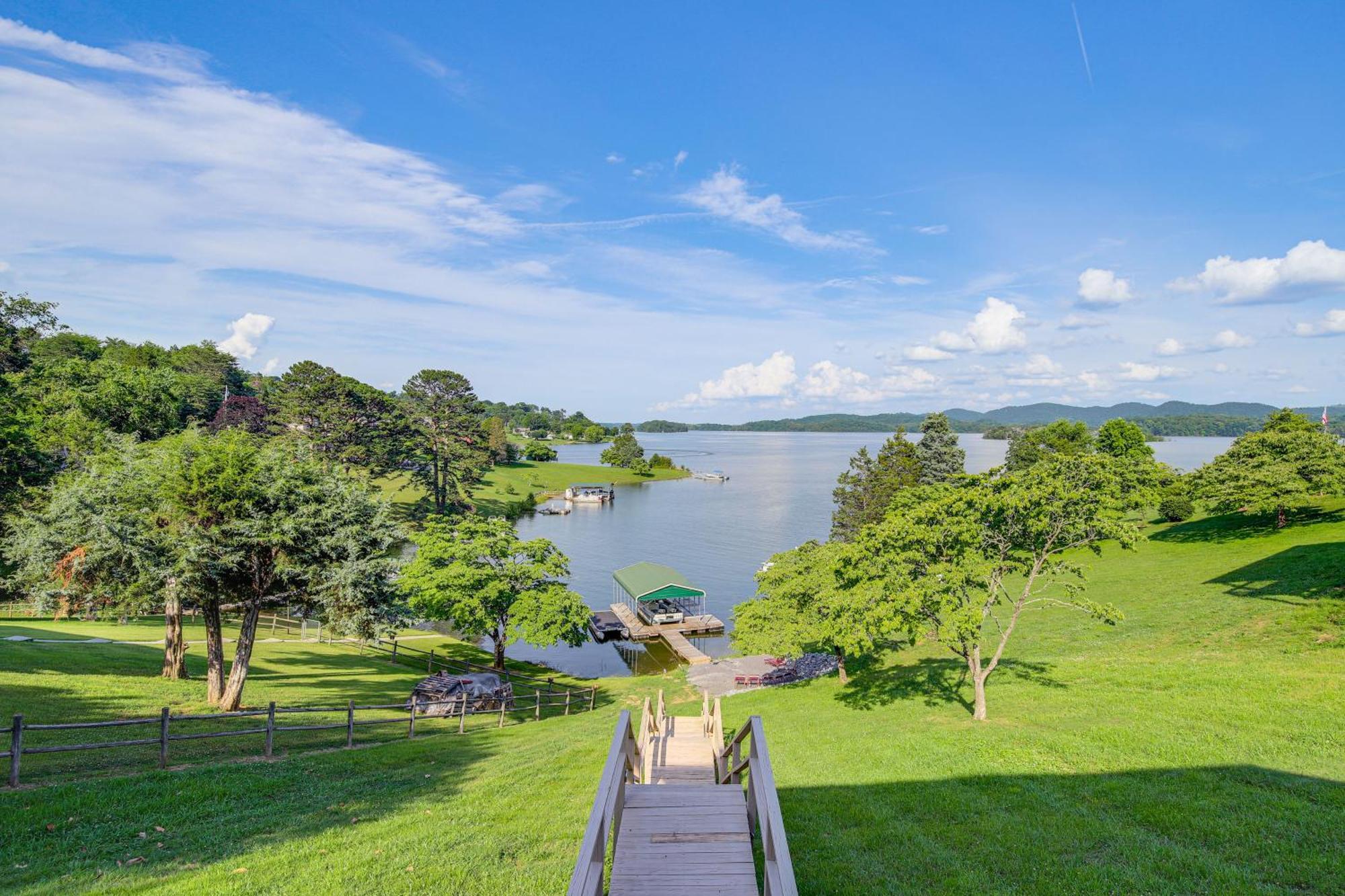 Rutledge Hilltop Home On Cherokee Lake With Decks! Exteriör bild