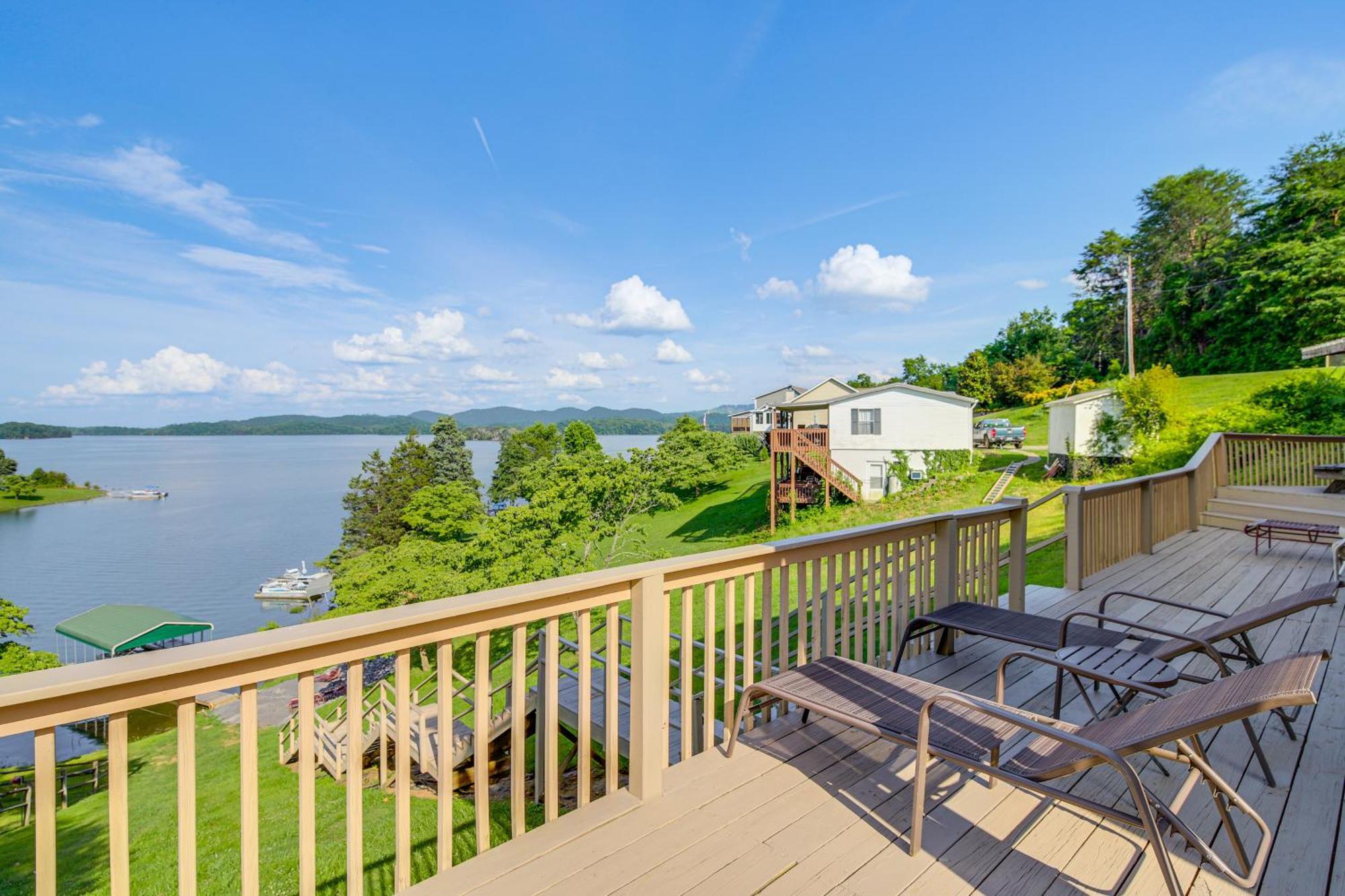 Rutledge Hilltop Home On Cherokee Lake With Decks! Exteriör bild